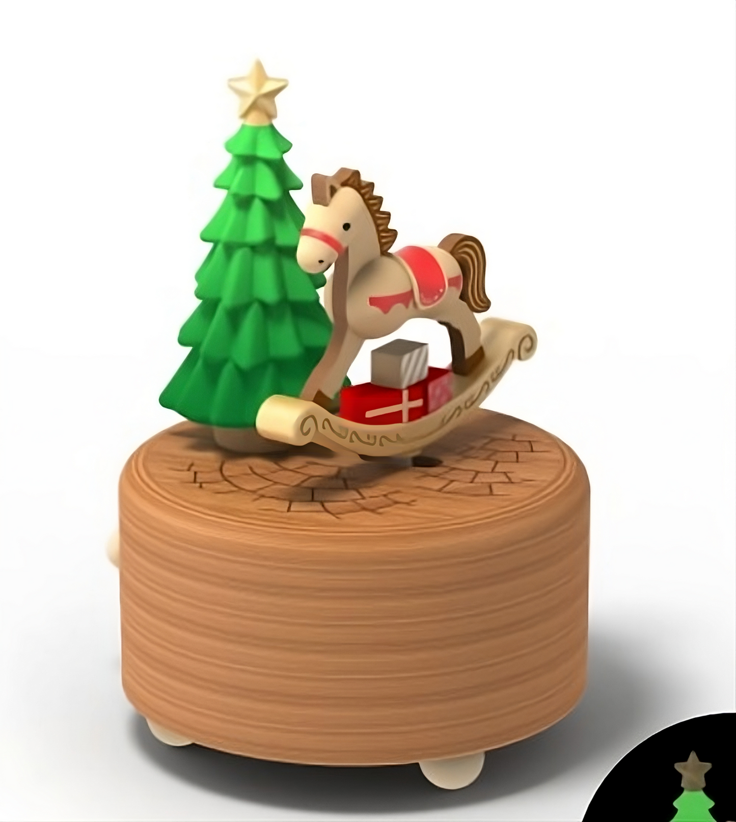 Christmas Rocking Horse حصان عيد الميلاد المتأرجح
