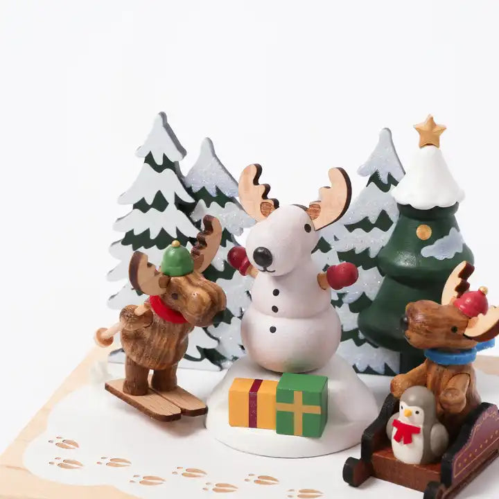 Skiing Reindeer رنة تزلج