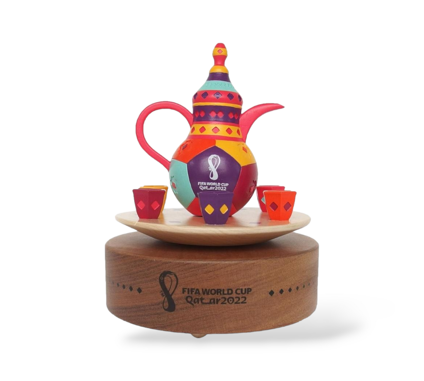 Dallah & Ghawa Cup Set Music Box دلة وقهوة
