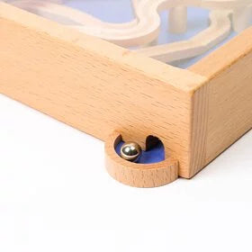 Wooden Puzzle Goods/Labyrinth Game لعبة المتاهة الخشبية