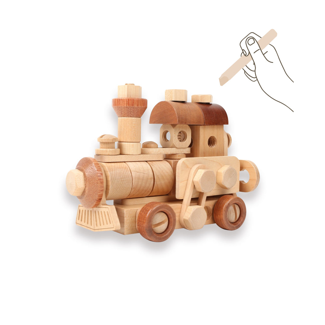 Train Building Block قطعة بناء قطار