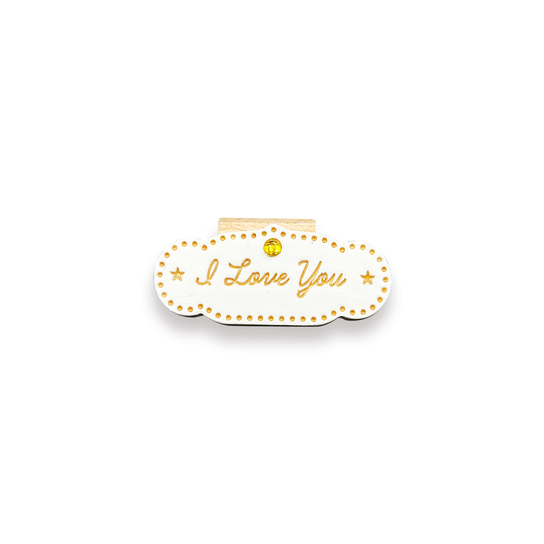 DIY Text Parts - Love You تصميم كتابة - أحبك
