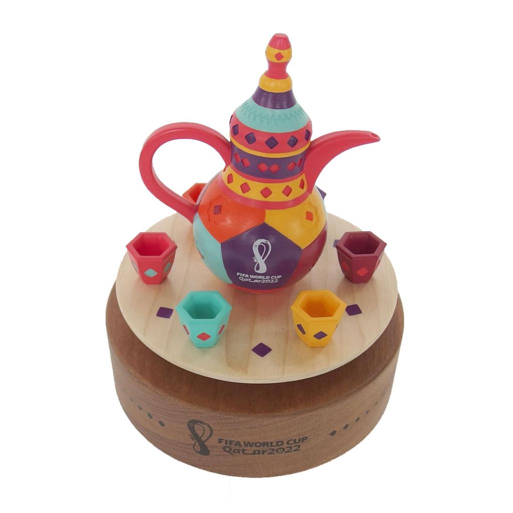 Dallah & Ghawa Cup Set Music Box دلة وقهوة