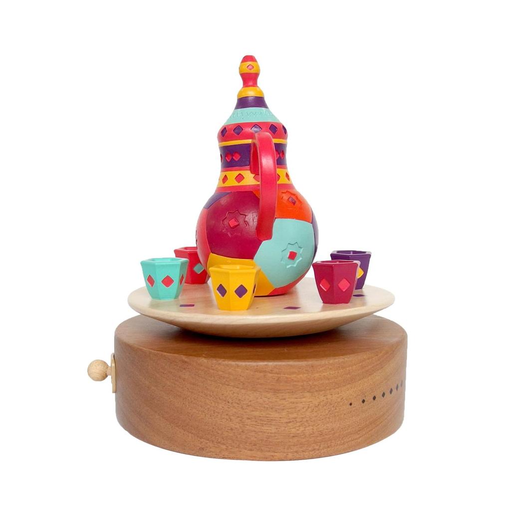 Dallah & Ghawa Cup Set Music Box دلة وقهوة