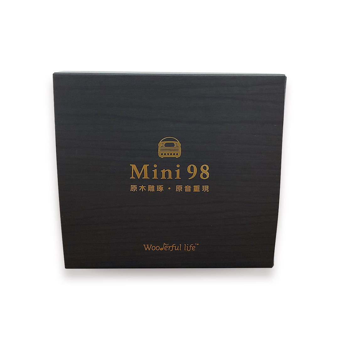 Mini 198 Retro Bluetooth Speaker - Black مكبر صوت كلاسيكي - اسود