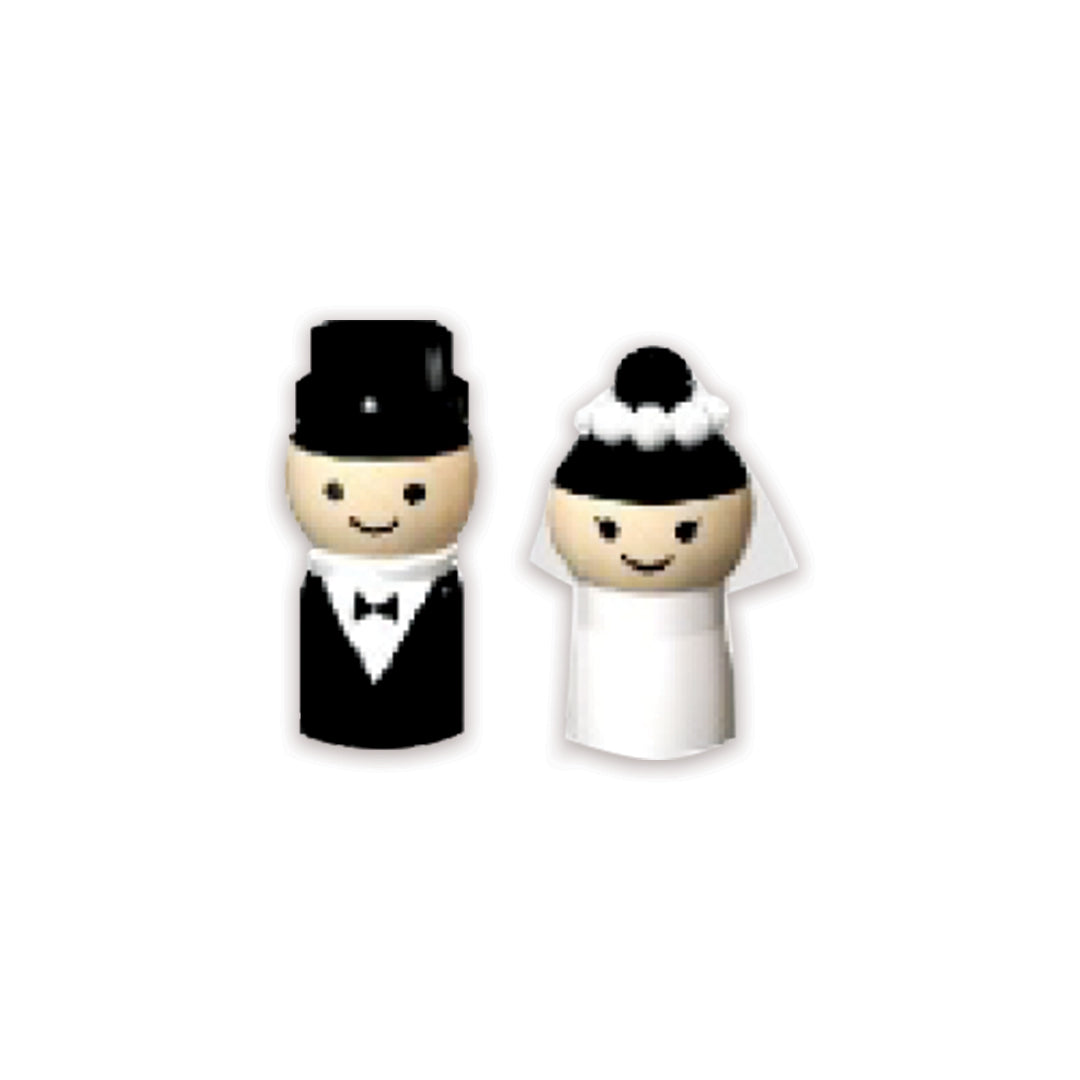 Groom and Bride العريس والعروس