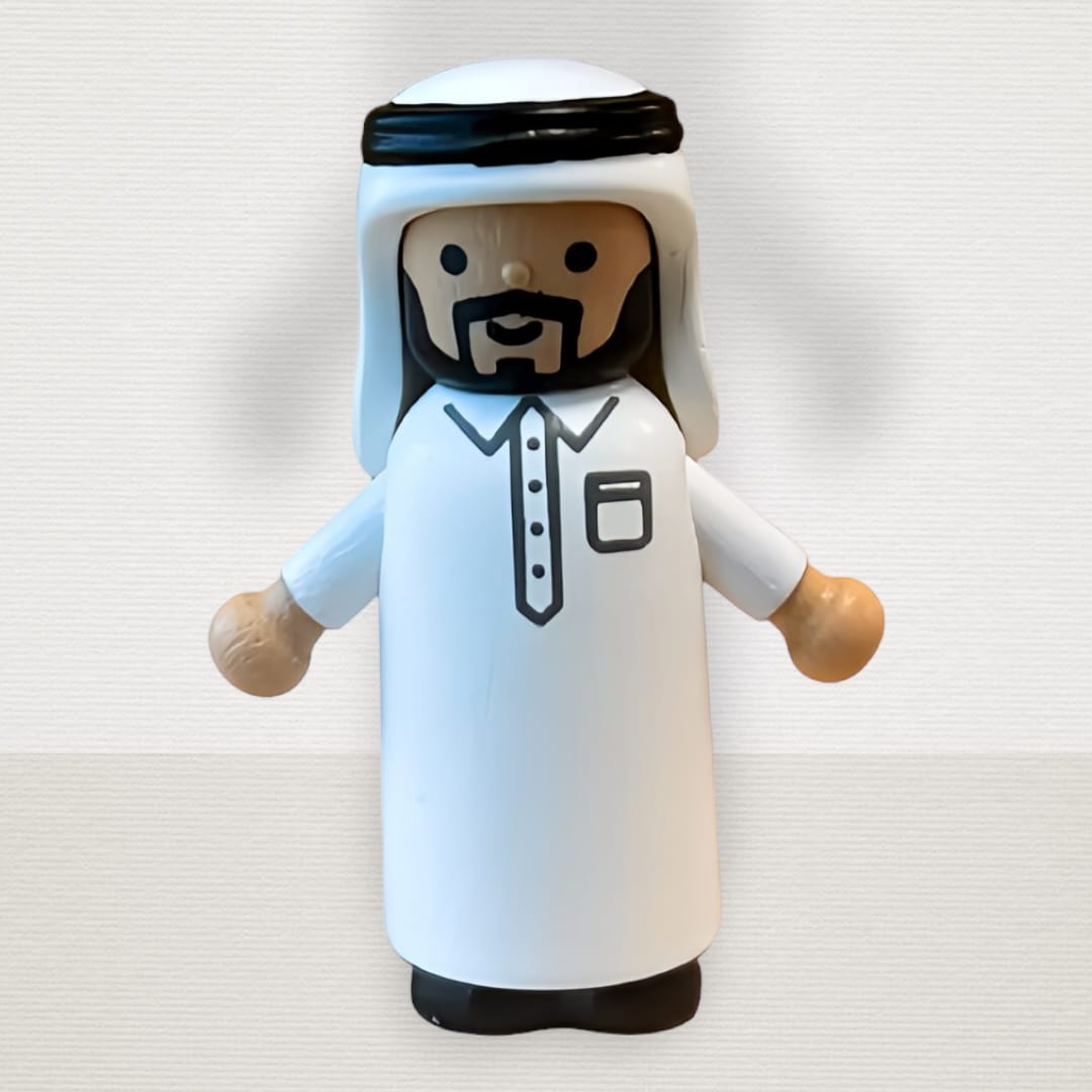 Qatar Man Attire رجل بزي قطري