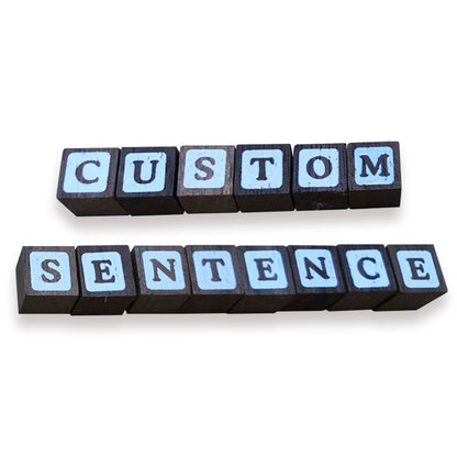 Custom Sentence تصميم جملة