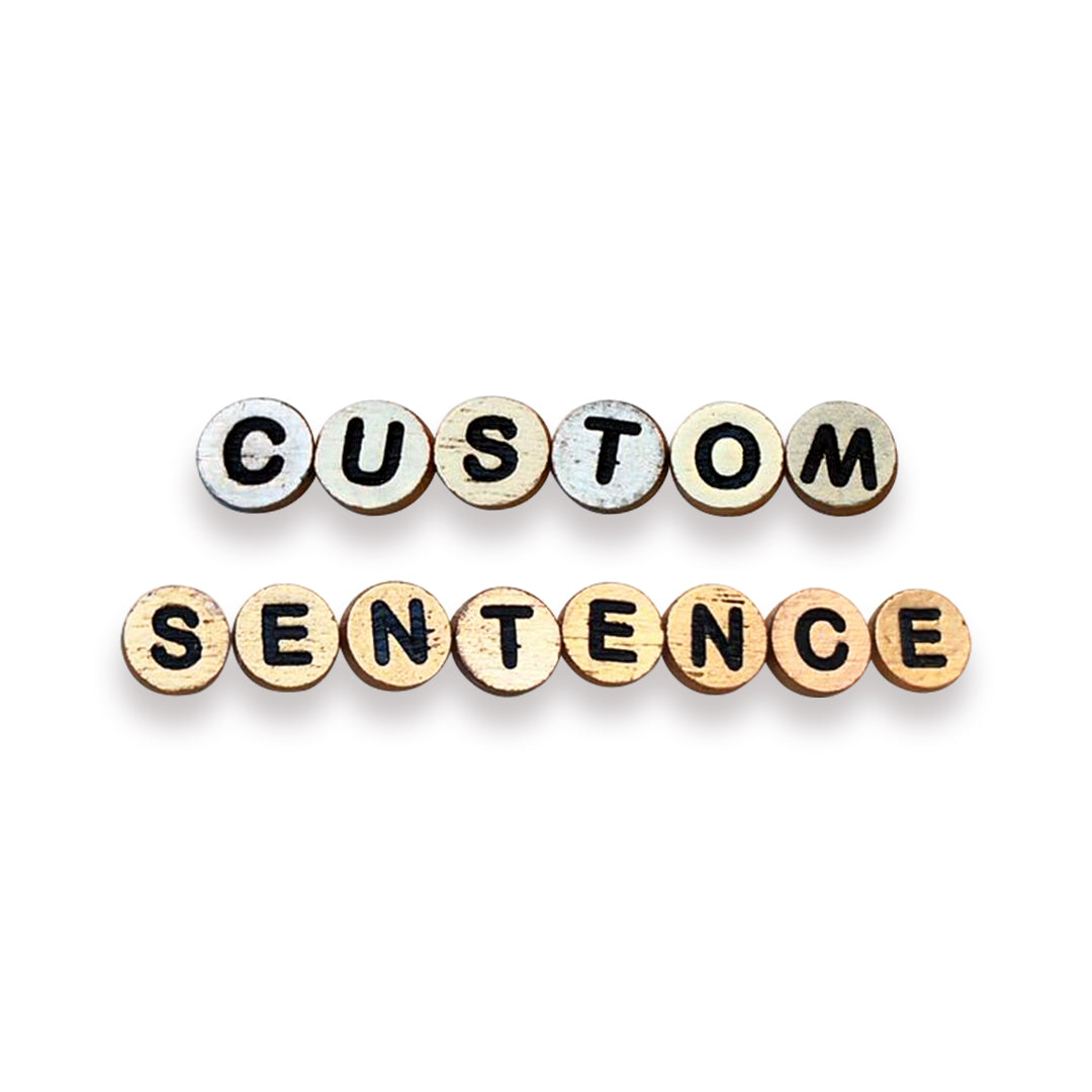 Custom Sentence تصميم جملة