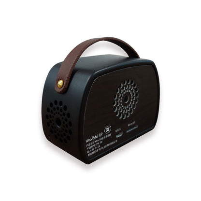 Mini 198 Retro Bluetooth Speaker - Black مكبر صوت كلاسيكي - اسود