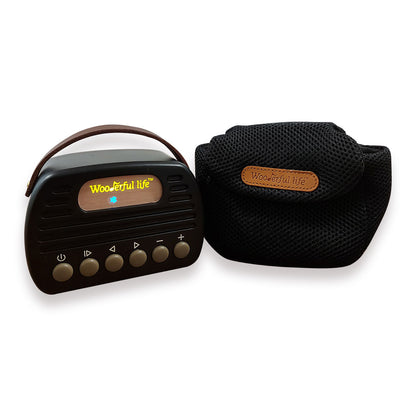 Mini 198 Retro Bluetooth Speaker - Black مكبر صوت كلاسيكي - اسود