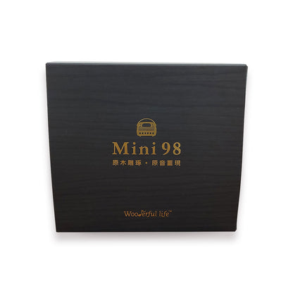 Mini 198 Retro Bluetooth Speaker - Black مكبر صوت كلاسيكي - اسود