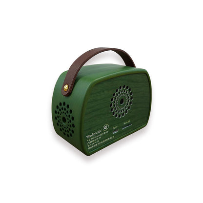 Mini 198 Retro Bluetooth Speaker - Green مكبر صوت كلاسيكي - اخضر